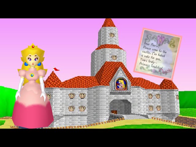 Super Mario 64 - Peach's Letter - YouTube