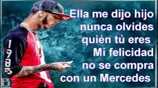 Anuel madre sólo hay una letra