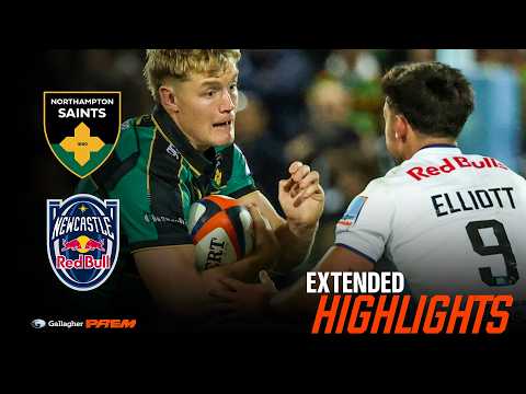Northampton Saints v Newcastle Red Bulls | EXTENDED HIGHLIGHTS | Gallagher PREM Rugby 26/27 | R 1