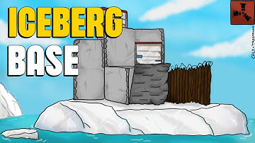 I Built a broken solo iceberg bunker base in Rust...