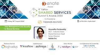 8th Edition Shared Service Summit & Awards 2022 - Data Management and Security in Shared Services
