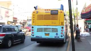 2018 New Flyer XN60 #1008 on the Bx12 Select Bus Service at Fordham Road and Jerome Avenue