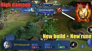 Laville New Build + New Rune (Hasil Racik Sendiri) | Arena Of Valor | Lien Quan | ROV