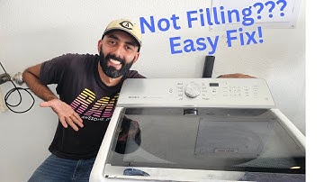 Fixing A Maytag Bravos XL Washer That Is Not Filling With Water!