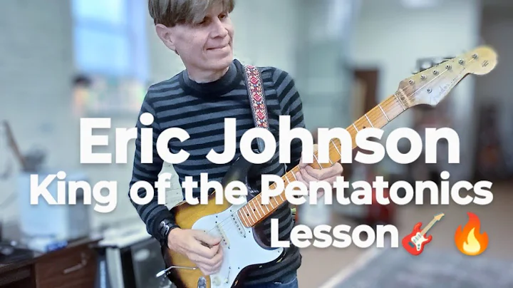 Eric Johnson Violin Tone Pentatonic Cascades Lesson🔥#ericjohnson