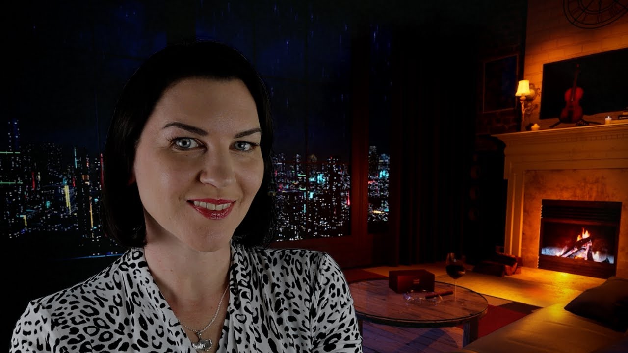 ASMR Soft Spoken Hypnosis for Deep Sleep (thunder and rain sounds, deep relaxation)