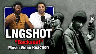 What's drives you!? Throw up the 4's! | LNGSHOT "Backseat" Music Video Reaction