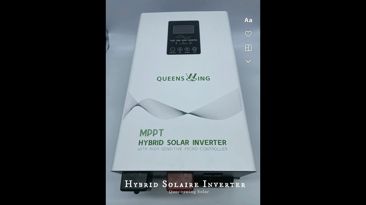 Low frequency MPPT Hybrid solar inverter 