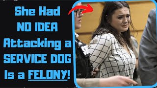 r\/EntitledPeople - Woman Takes Out Her Anger On My SERVICE DOG! Regrets It IMMEDIATELY!