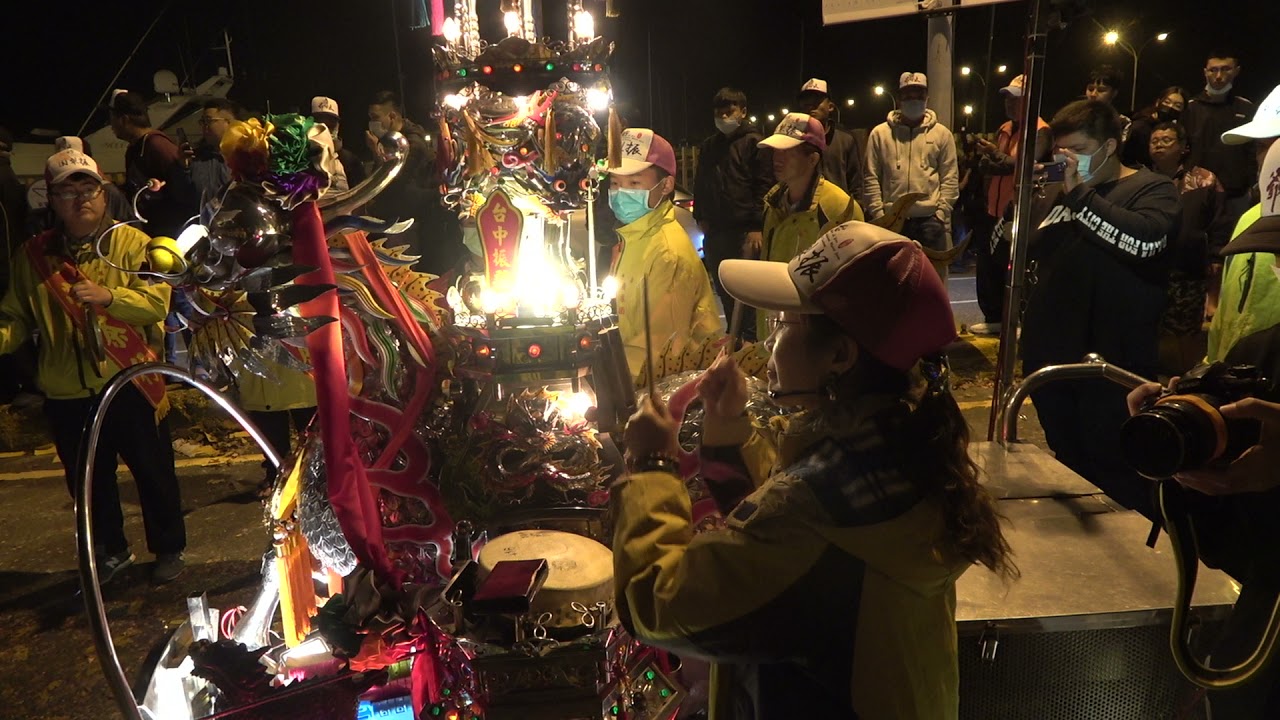 臺中十甲振梨園向左營茶行中壇元帥聖駕辭轎