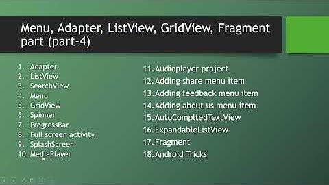 Android Bangla Tutorial 4.1 : Introduction to part 4
