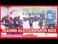 TUKIO KUBWA LATOKEA RAIS WA UGANDA MUSEVEN AKIWA ANAWASILI TAZAMA ALICHOKIFANYA RAIS SAMIA 