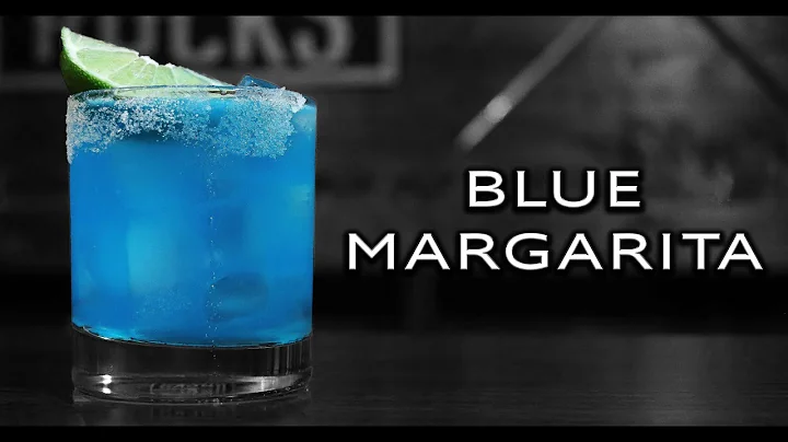 Easy Blue Margarita Recipe | Blue Curacao Cocktails | Booze On The Rocks