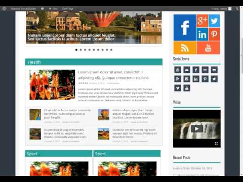 Massive Visual Builder Ver 1.1 - WordPress Page Builder - Apply Post Modules