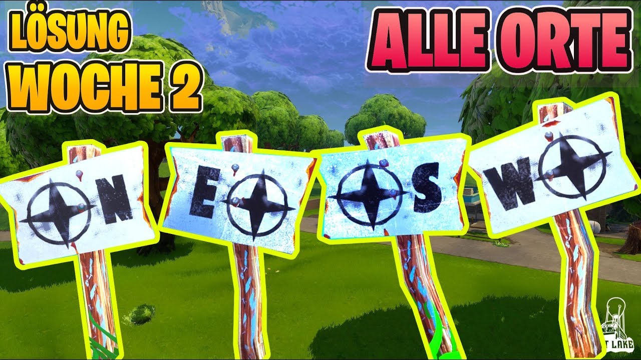Alle Aussersten Punkte Nordlich Sudlich Westlich Ostlich Auf Der - alle aussersten punkte nordlich sudlich westlich ostlich auf der karte woche 2 season 8 fortnite
