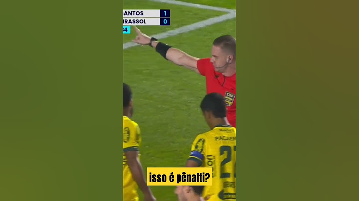 Arbitragem no Brasil é um horror, pênalti bizarro marcado contra o Santos na vila vila Belmiro