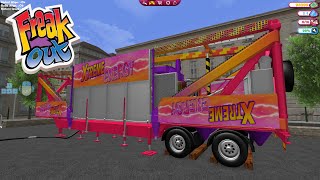 Collecting, Setting up & Operating my NEW RIDE! Virtual Fairground on Ride Control Ultimate - KMG screenshot 5