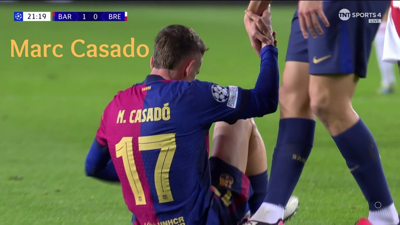 Marc Casado vs Brest || Home UCL |26.11.2024|