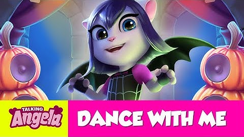 🎃 Halloween Dance Party with My Talking Angela (SPOOKY!)