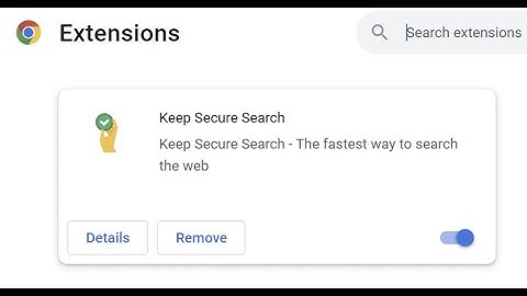 Keep Secure Search browser hijacker - how to remove?