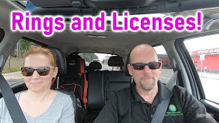 Rings and Licenses! [Day 3519 - 06.19.20]