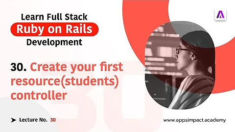 Creating Resource Controller in Rails