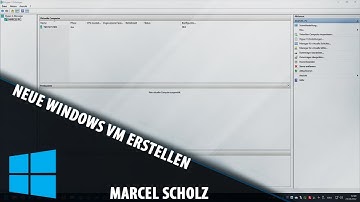 Create a new VM in Hyper-V (German) | Marcel Scholz