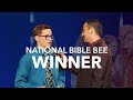 Caleb urdaneta wins national bible bee