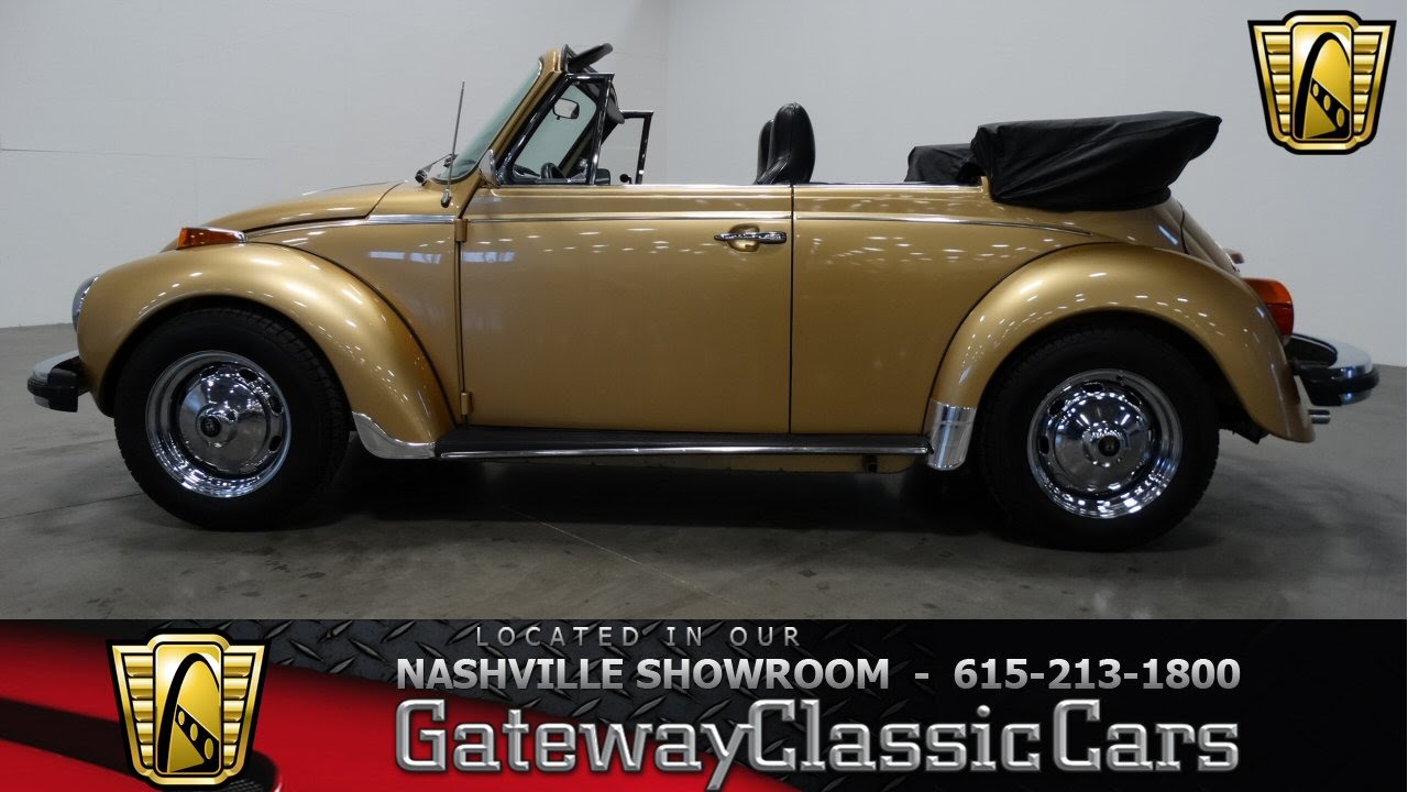 1974 Volkswagen Super Beetle Convertible Gateway Clic Cars Of 1974 Volkswagen Super Beetle Convertible Gateway Clic Cars Of Nashville 215 You