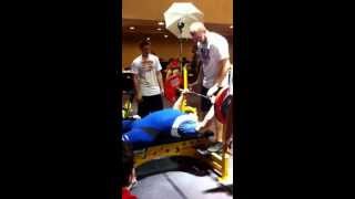 Ivan Katz setting a new AAU World Record for 65-70 age group in Bench Press!