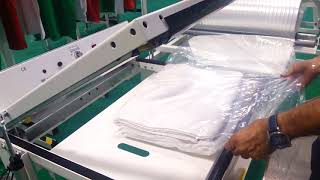 Laundry Table packing machine -  Pneumatic