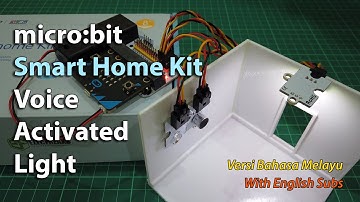 Microbit Smart Home Kit: Voice-activated Lights [BM]
