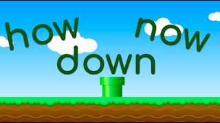 Fundations Level 1 Unit 10 Week 2 Trick Words: how, now, down