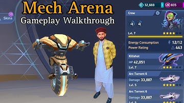 Mech Arena - Gameplay Walkthrough Part 1 (Android,ios) | Mech Arena Fully Gameplay Guide #mecharena