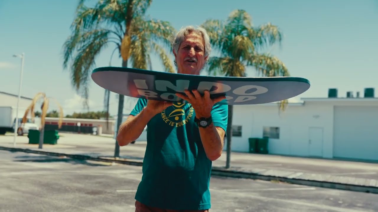 Indo Board Rocker Board - YouTube