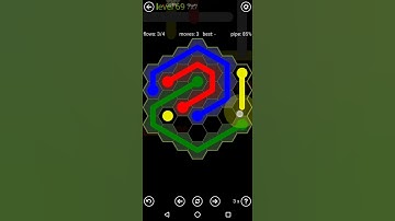 Flow Free\ Hexes Sampler\ 7*7\ 69