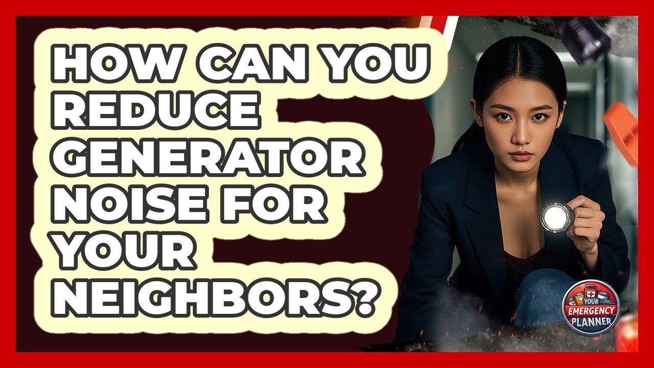 How Can You Reduce Generator Noise For Your Neighbors? - Your Emergency Planner