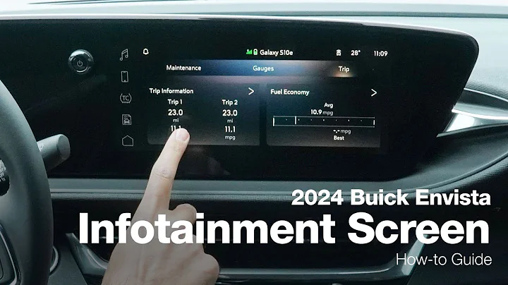 Buick Envista | Infotainment Walkthrough