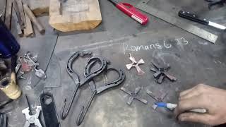 Forging A Copper Cross