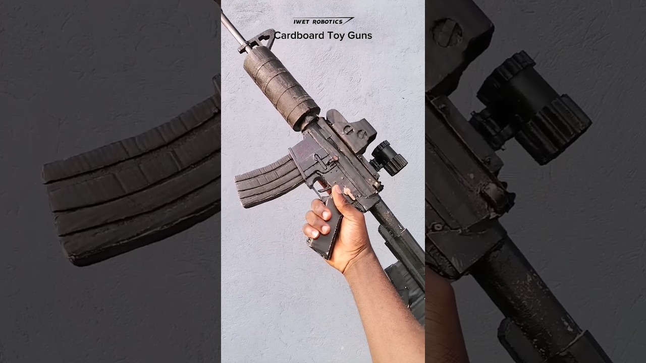 Какой картонный пистолет вы бы хотели иметь? 