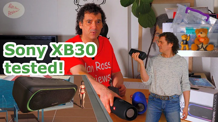 Sony XB30 in 2019? - vs JBL Charge 3 and Charge 4 - loudness and bass test