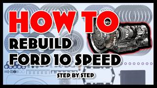 How To Rebuild a Ford 10 Speed Transmission | Full Step By Step Process