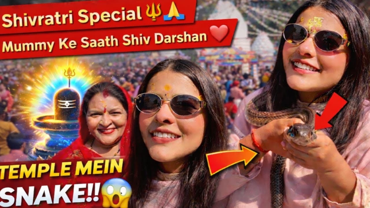 Har Har Mahadev 🔱 | Mahashivratri Temple Vlog 2026