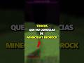 TRUCO que NO CONOCÍAS de MINECRAFT BEDROCK #minecraft #shorts #trucosminecraft #minecraftbedrock