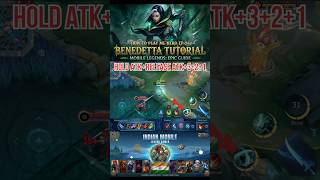 ✅ Benedetta Tutorial | How To Play ML Hero Ep-24 | #mlbb #moba5v5 #benedetta #benedettamlbb #moba