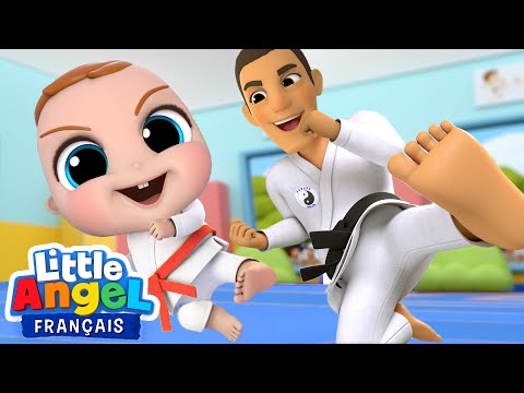 Karaté avec Bébé Louis 🥋 Comptines Kung Fu et Taekwondo pour bébé | Little Angel Français