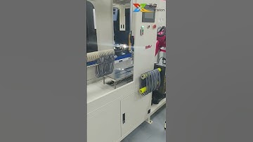 Large O ring seals visual inspection with Robotic arm loading #machinevision #industrialrobots #aoi