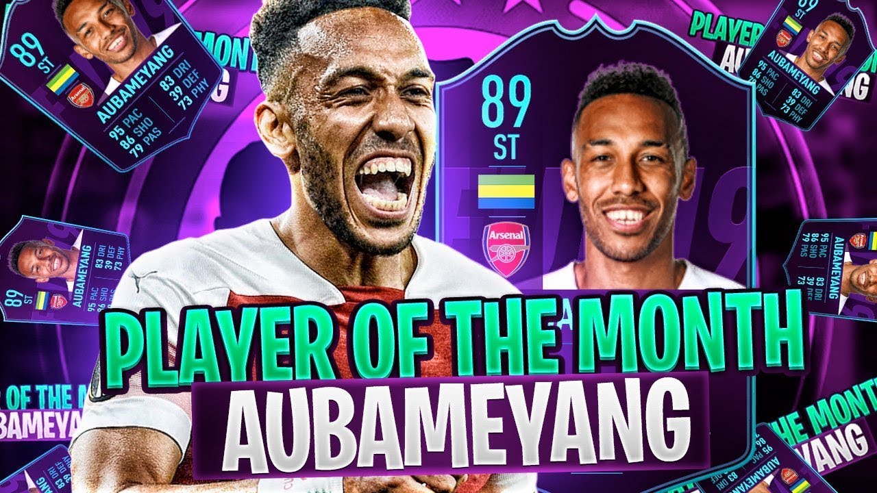 fifa 19 pack opening online 89 ST PLAYER OF THE MONTH AUBAMEYANG!