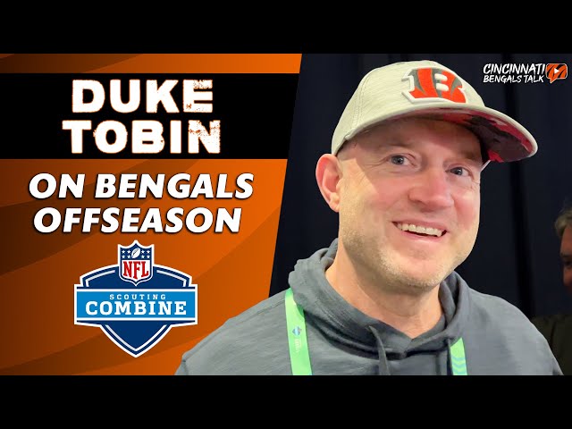 Duke Tobin on Joe Burrow's Future, Potentially Trading Tee Higgins & MORE