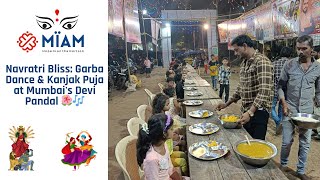 Navratri Celebration: Garba & Kanjak Puja at Devi Pandal by | Nitu Joshi, MIAM Charitable Trust 🌟